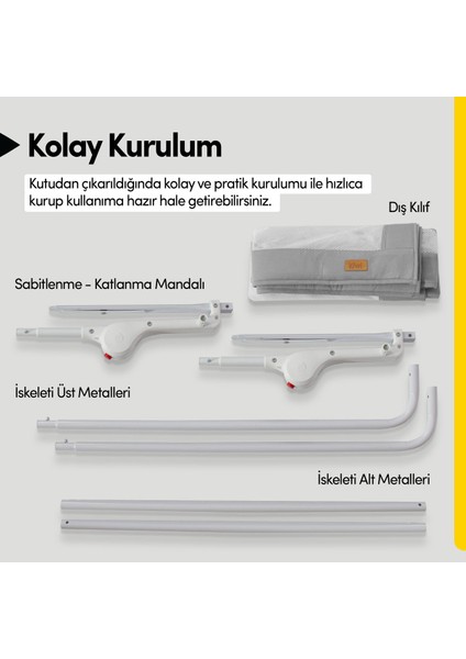 Çocuk Yatak Koruyucu Bariyeri ve Yatak Korkuluğu, Ekstra Dolgulu Kumaş