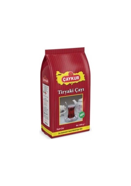 Caykur Tiryaki Cayı 2 kg * 2 Adet=4 kg