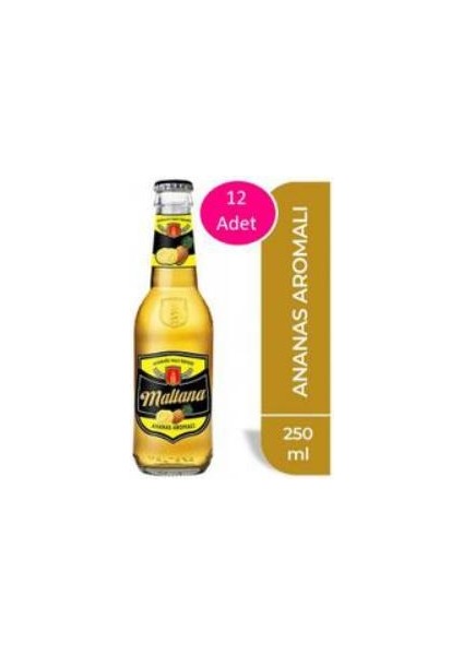 Ulker Maltana 250ML Ananas*12 Adet