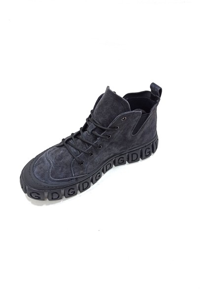 Siyah Erkek Sneaker Bot Ayakkabı modelleri