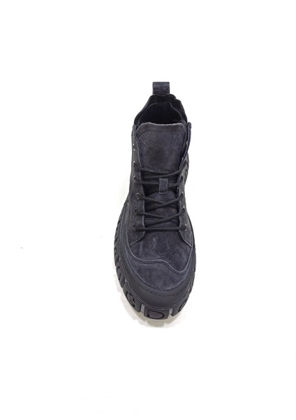 Siyah Erkek Sneaker Bot Ayakkabı fırsatları
