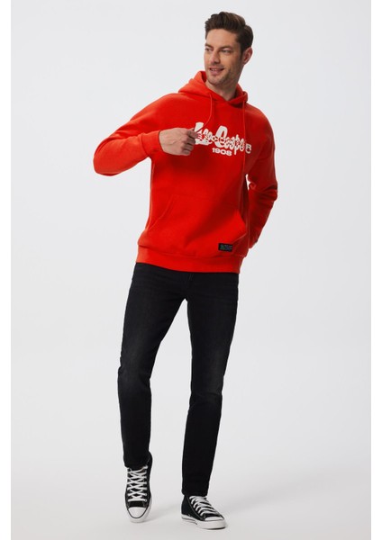 Gory Erkek Sweatshırt Kırmızı