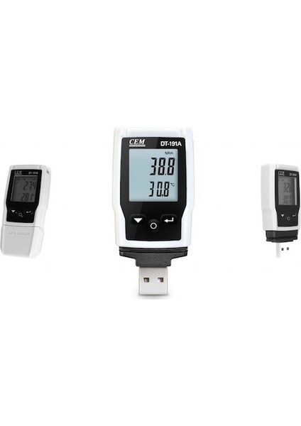 DT-191A Dataloggerlı Sıcaklık ve Nem Ölçer