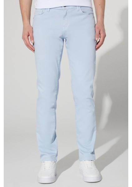 ALTINYILDIZ CLASSICS Altınyıldız Classics 4a1400000101 Normal Bel Slim Fit Düz Mavi Erkek Pantolon