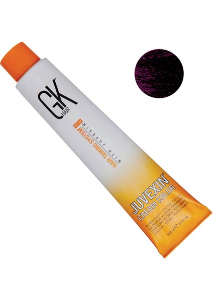 Global Keratin Hair Juvexin Cream Color Saç Boyası 100 ml 6.22 Yoğun İrise