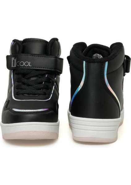 I Cool Josepo 3pr Siyah Kız Çocuk High Sneaker