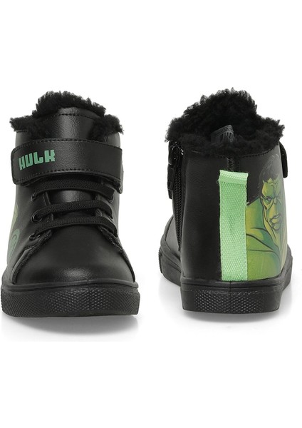 HUBBA.P3PR Siyah Erkek Çocuk High Sneaker