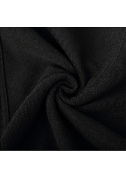 Spider Punk Baskılı Siyah Oversize Kapüşonlu Sweatshirt modelleri