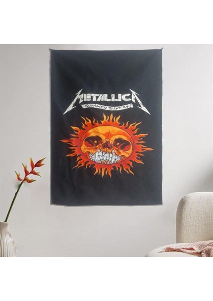 Metallica Sun Duvar Halısı