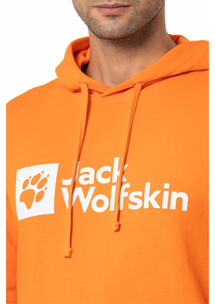 Jack Wolfskin Arthur Hoody M Turuncu Erkek Sweatshirt