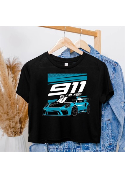 911 Stars Baskılı Siyah Crop fiyatları