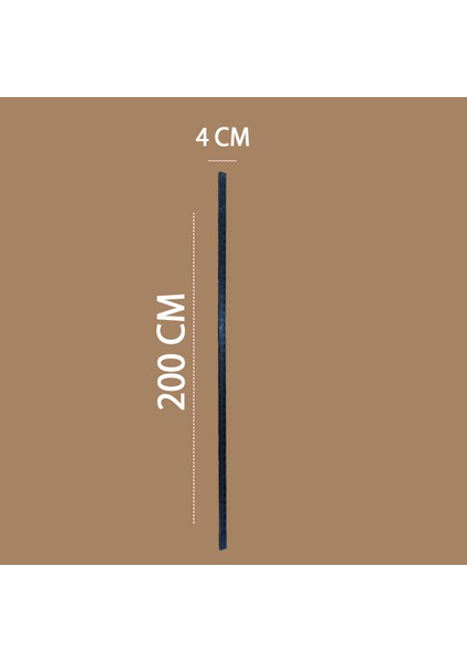 2 Adet Siyah Konik Dikme, 4X200 cm Çift Delikli Askı Demiri, Ayakkabı, Giyim Mağaza Dekorasyon Aracı