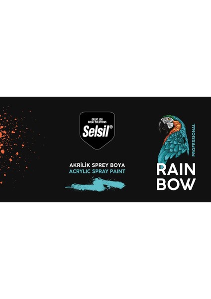Rainbow Akrilik Sprey Boya Beyaz Gri 400 Ml. - RAL9002 fırsatları