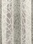 Taç Desen 1/2 Seyrek Pile Tül Perde Tek Kanat - Krem 100 x 250 cm 3