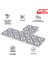 Kendinden Yapışkanlı Geometrik 06 Desenli Pvc Karo 30X30 cm (4 Adet) 0,36 M2 2