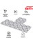 Kendinden Yapışkanlı Mutfak Banyo Kaplama Geometrik 029 Desenli Pvc Karo 30X30 cm (11 Adet) 1m2 2