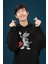 Tom Ve Jerry Çiftler Için Baskılı Kapüşonlu Sweatshirt 1
