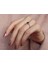 Pırlanta ve Oval Ametist Taşlı Yüzük 0404R0194 5