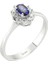 Pırlanta ve Oval Safir Taşlı Anturaj Yüzük 0404R0195 1