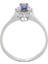 Pırlanta ve Oval Safir Taşlı Anturaj Yüzük 0404R0195 3