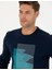 Pierre Cardin Erkek Lacivert Regular Fit Sweatshirt 50273421-VR033 2