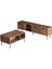 Set 1583-2072 Exxen 180 cm Tv Ünitesi + Exxen Orta Sehpa - Hat Rengi 5