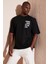 Pamuk Baskılı Oversize Bisiklet Yaka T Shirt Erkek T Shirt 5902641 1