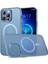 Iphone 15 Pro Kılıf Mat Metal Çerceveli Arkası Buzlu Matrix Magsafe Kapak Ultra Ince Thin Slim Kapak 1