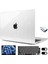 MacBook Air 15 Inç Kılıf 2023 Için Şeffaf Kılıf, M2 Çipli A2941, Klavye Kapağı ve Kamera Kapakları ve 15.3" MacBook Air Için Otg Adaptörlü Dizüstü Bilgisayar Se (Yurt Dışından) 1