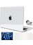MacBook Air 15 Inç Kasa 2023 M2 Çip A2941 ile Uyumlu, Touch Id'li, Plastik Sert Kabuk Kılıf Klavye Kapağı Ekran Koruyucu 2023 MacBook Air 15 M2 Için C Tipi Adap (Yurt Dışından) 1