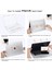 MacBook Air 15 Inç Kılıf 2023 Sürümü A2941 M2 Çip ile Uyumlu, Işıltılı Simli Plastik Sert Kılıf&klavye Kapağı&ekran Koruyucu&web Kamerası Kapağı&c Tipi Adaptör (Yurt Dışından) 3
