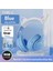 Kedi Kulak Içi Kulaklık Bluetooth Kablosuz Müzik Kulaklık Degrade Renk LED Işık Mic ile Oyun Kulaklık Çocuklar Güzel Yılbaşı Hediyeleri (Yurt Dışından) 1