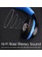 Kulak Üstü Bluetooth Kulaklık Kablosuz Kulaklık Hifi Bas Desteği Radyo Mikro Sd Kart Aux Oyun Handsfree Mikrofon (Yurt Dışından) 4