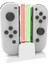 Joy Con Için Nintendo Switch ile Uyumlu Şarj Dock'u ve Elektrik Direği LED Göstergeli OLED Model Kontrol Cihazı, Joy Cons ile Uyumlu Şarj Standı Istasyonu (Yurt Dışından) 1