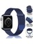 Metal Paslanmaz Çelik Bant Için Apple Watch Bantlarıyla Uyumlu 38MM 40MM 41MM, Döngü Ayarlanabilir Kayış Manyetik Bileklik Iwatch Serisi Için 7 6 5 4 3 2 Se Kadın Erkek (Mavi) (Yurt Dışından) 2