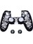 Ps4 Denetleyici Kaplamaları, Silikon Denetleyici Kapağı Cilt Koruyucu Uyumlu /ps4 Slim/ps4 Pro Denetleyici (Başparmak Kapağı Tutacağı x 2) (Yurt Dışından) 1