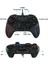USB Kablolu Gamepad Oyun Denetleyicisi Çift Joystick'li Ergonomik Oyun Kolu Turbo Altı Eksenli Jiroskop Işlevleri Kırmızı ve Mavi (Yurt Dışından) 3