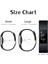 Fitbit Charge 2 ile Uyumlu 3 Paket Bant, Fitbit Charge 2 Için Klasik ve Özel Sürüm Yedek Bantlar, Kadın Erkek (Gül Altın/gri/siyah-L) (Yurt Dışından) 2