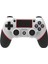 Dokunmatik Yüzey Titreşimli Kablosuz Bt Oyun Gamepad 6 Eksenli Kolu Fonksiyonu Ergonomik Oyun Kolu Ps4 Host ile Uyumlu Beyaz&kırmızı (Yurt Dışından) 1