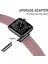 Apple Watch Kordonları 42/44/45MM ile Uyumlu Saat Kordonları, Iwatch Serisi 7/6/5/4/3/2/1 Se Için Esnek Naylon Solo Döngü Bandı, Kadın Erkek Için Ayarlanabilir 2'li Paket Elastik Kayış (Yurt Dışından) 3