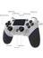Dokunmatik Yüzey Titreşimli Kablosuz Bt Oyun Gamepad 6 Eksenli Kolu Fonksiyonu Ergonomik Oyun Kolu Ps4 Host ile Uyumlu Siyah ve Mavi (Yurt Dışından) 2