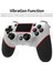 Dokunmatik Yüzey Titreşimli Kablosuz Bt Oyun Gamepad 6 Eksenli Kolu Fonksiyonu Ergonomik Oyun Kolu Ps4 Host ile Uyumlu Siyah ve Mavi (Yurt Dışından) 3