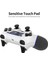 Dokunmatik Yüzey Titreşimli Kablosuz Bt Oyun Gamepad 6 Eksenli Kolu Fonksiyonu Ergonomik Oyun Kolu Ps4 Host ile Uyumlu Siyah ve Mavi (Yurt Dışından) 4