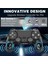 Ps4 Için Kablosuz Denetleyici, Jusubb Kablosuz Ps4 Denetleyici USB Gamepad Playstation 4 Için Çift Titreşimli Joypad Denetleyicisi (Siyah) (Yurt Dışından) 4