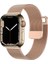 Apple Watch Band 41MM 40MM 38MM ile Uyumlu, Iwatch Serisi Için Paslanmaz Çelik Erkek ve Kadın Örgü Kayış Yedek Bant (Yurt Dışından) 1