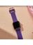 Apple Saat Kayışı Yumuşak Silikon Spor Bileklik Değiştirme Kayışı, Tüm Iwatch Serisine Uygundur (Mor 38/40/41MM) (Yurt Dışından) 2