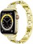 Apple Watch Band ile Uyumlu Bling Elmas Taklidi Yedek Metal Kayış --- Altın (42/44/45MM) (Yurt Dışından) 1