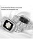 Avekı Kılıf Serisi ile Uyumlu Apple Watch Band Iwatch6/5/4/3/2/1, Bling Tam Elmas Taklidi Kadın Kız Takı Saat Bandı Için Şık Kristal Yedek Ayarlanabilir Bant, Gümüş (42MM) (Yurt Dışından) 3