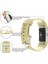 Akıllı Saat, Fitbit Charge 2 ile Uyumlu Bileklik Değiştirme Kayışı, Klasik ve Özel Ayarlanabilir Spor Bileklikler(Metal-Gold-L) (Yurt Dışından) 3