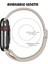 Apple Watch Band Için Örgülü Döngü Için 42MM 44MM 45MM Kadın/erkek, Iwatch Bantları Serisi Için Solace Elastics Streç Naylon Spor Kayış Bileklik 7 6 5 4 3 2 1 Se (Inci Beyazı) (Yurt Dışından) 2